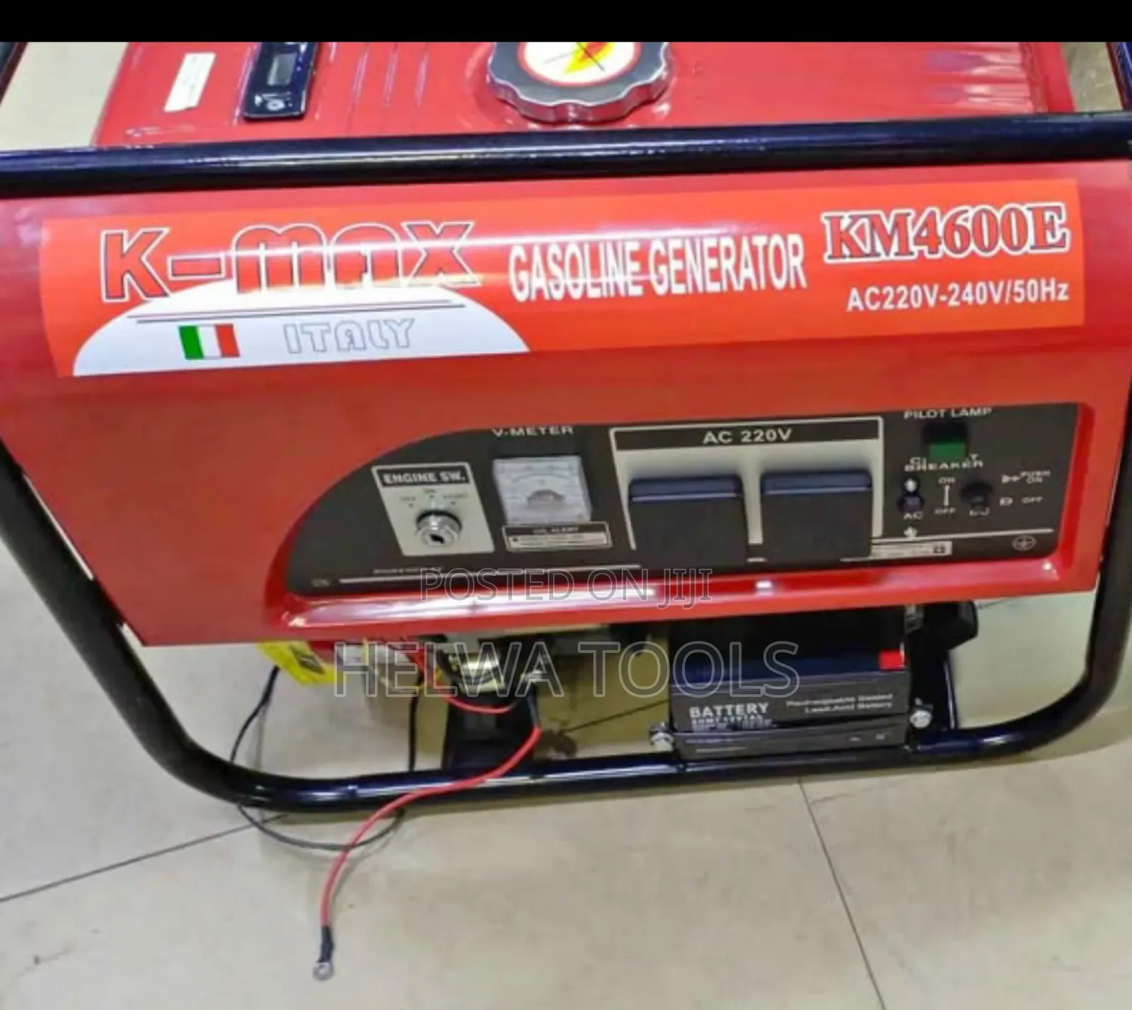 Key Start Gasoline Generator Machine