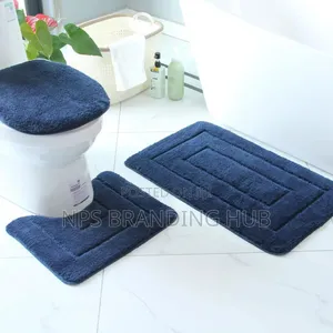 3pcs Bathroom Mats, Super Nonslip Underside Eh
