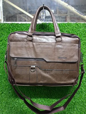 Leather Briefcase/Messenger Bag/Shoulder Bag