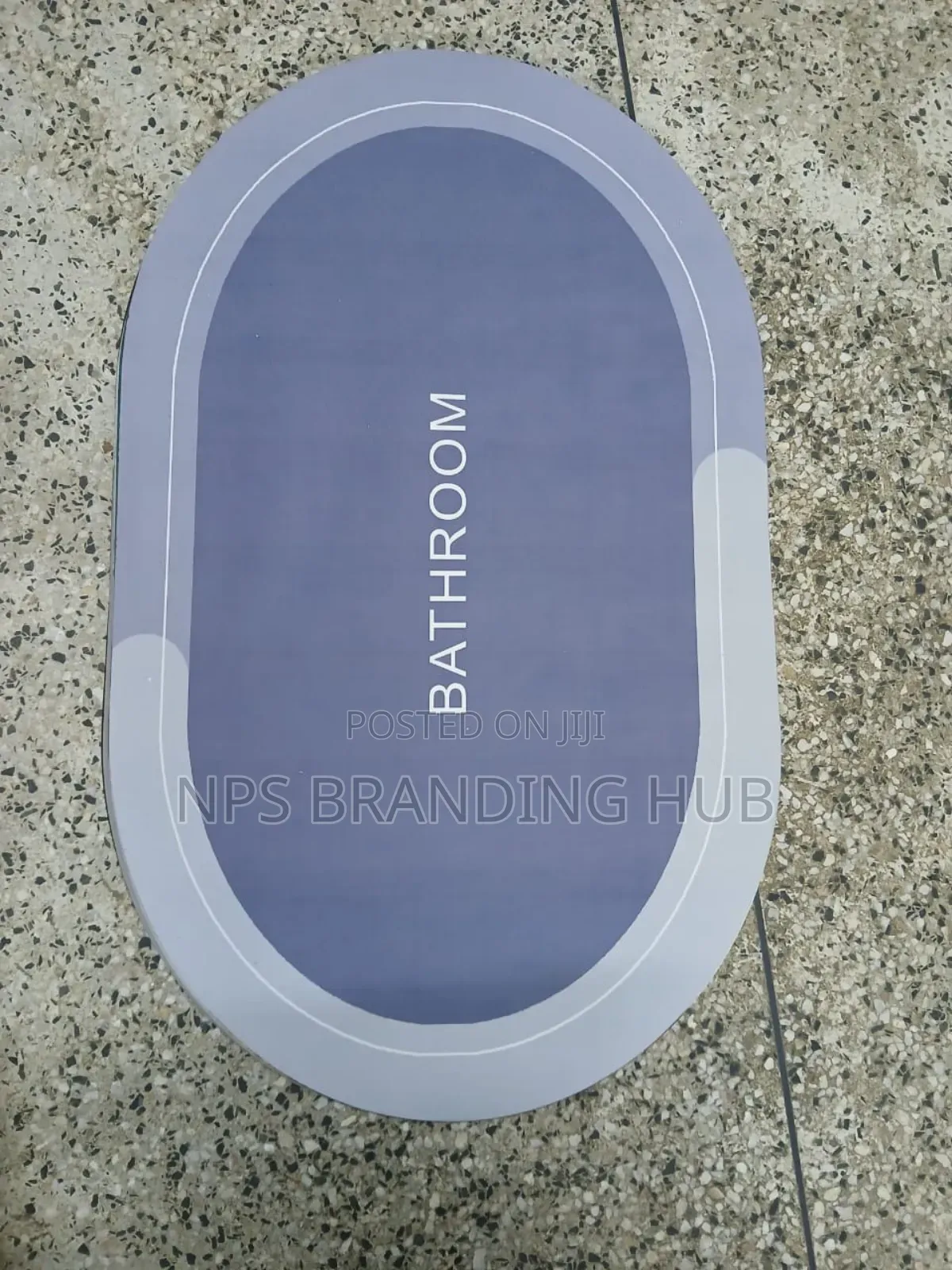 Bathroom/ Door Mats With Rubber Underside 40*60cm Eh