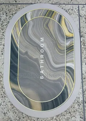 Bathroom/ Door Mats With Rubber Underside 48 X78 Cm Eh