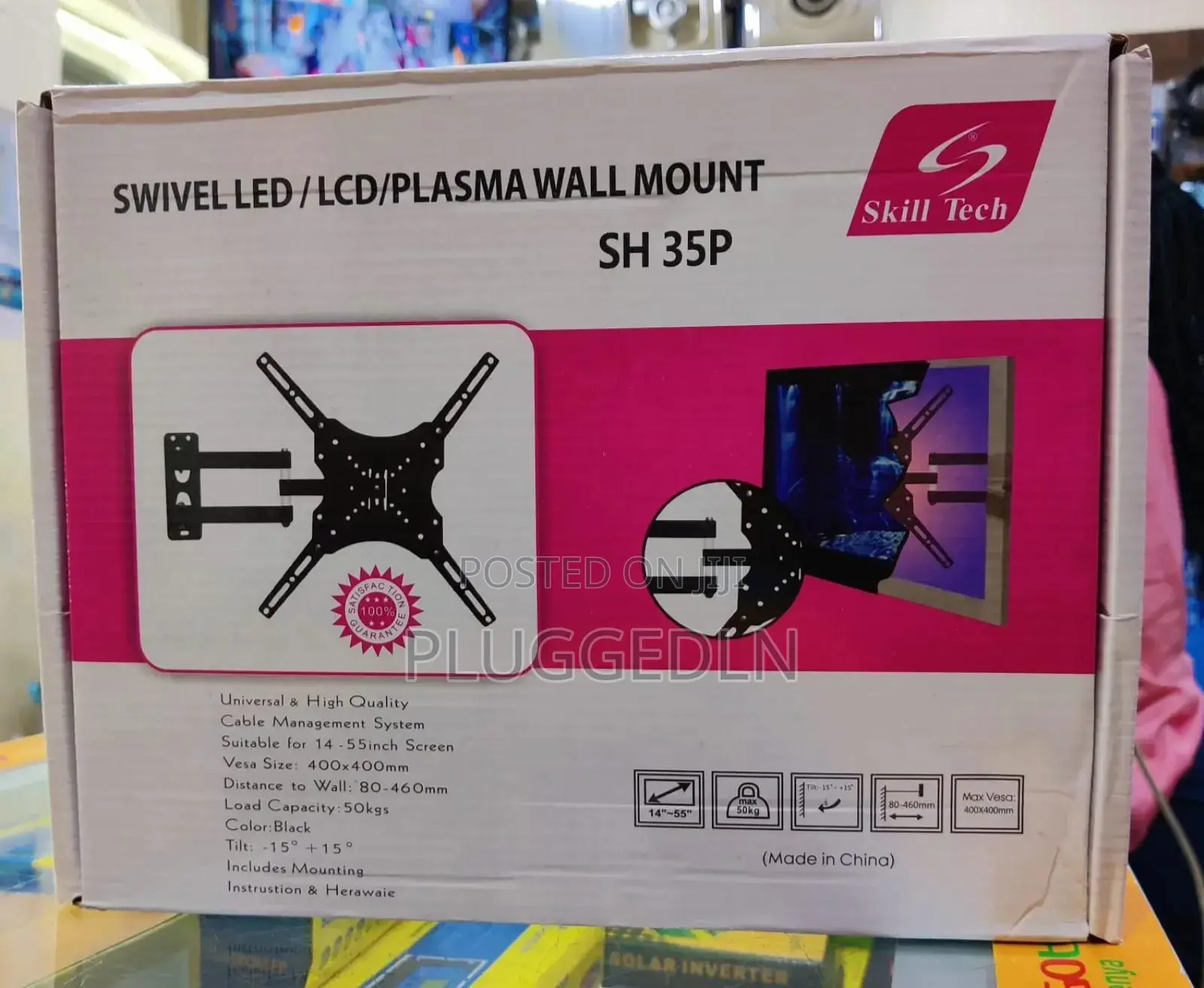 Skilltech Sh-35p Swivel Led/LCD/Plasma Wall Mount.