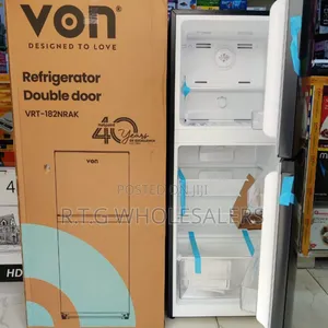 Von Double Door Fridge 181l – No Frost Technology