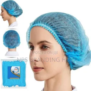 Nurse Blue Caps Packed In 100pieces