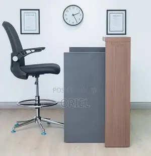 Office Reception Desk: Compact 1600mm Reception Front Office Desk