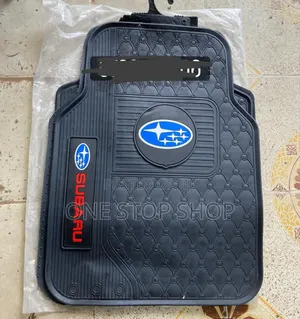 5pc Subaru Car Rubber Dirt Nonslip Mats