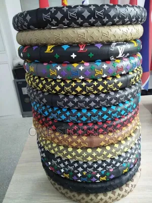 Lv Branded Steering Wheel Cover Universal