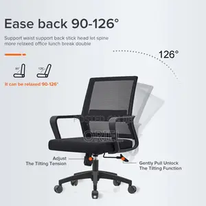 Medium Back Chairs: Breathable Mesh Swivel Desk Chair