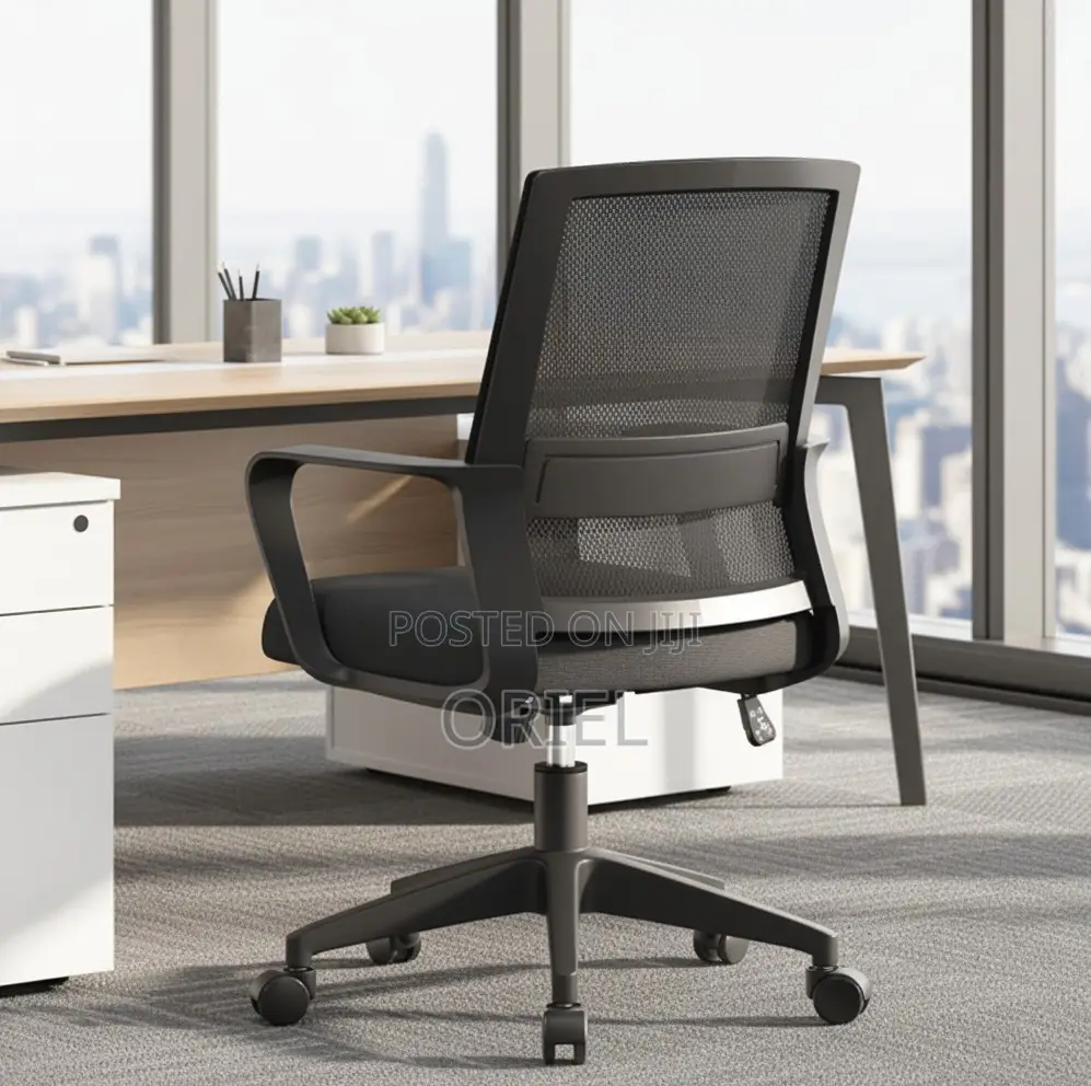 Medium Back Chairs: Breathable Mesh Swivel Desk Chair