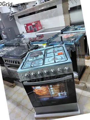 Brand New Midea 60 by 60 3+1 Silver Cooker