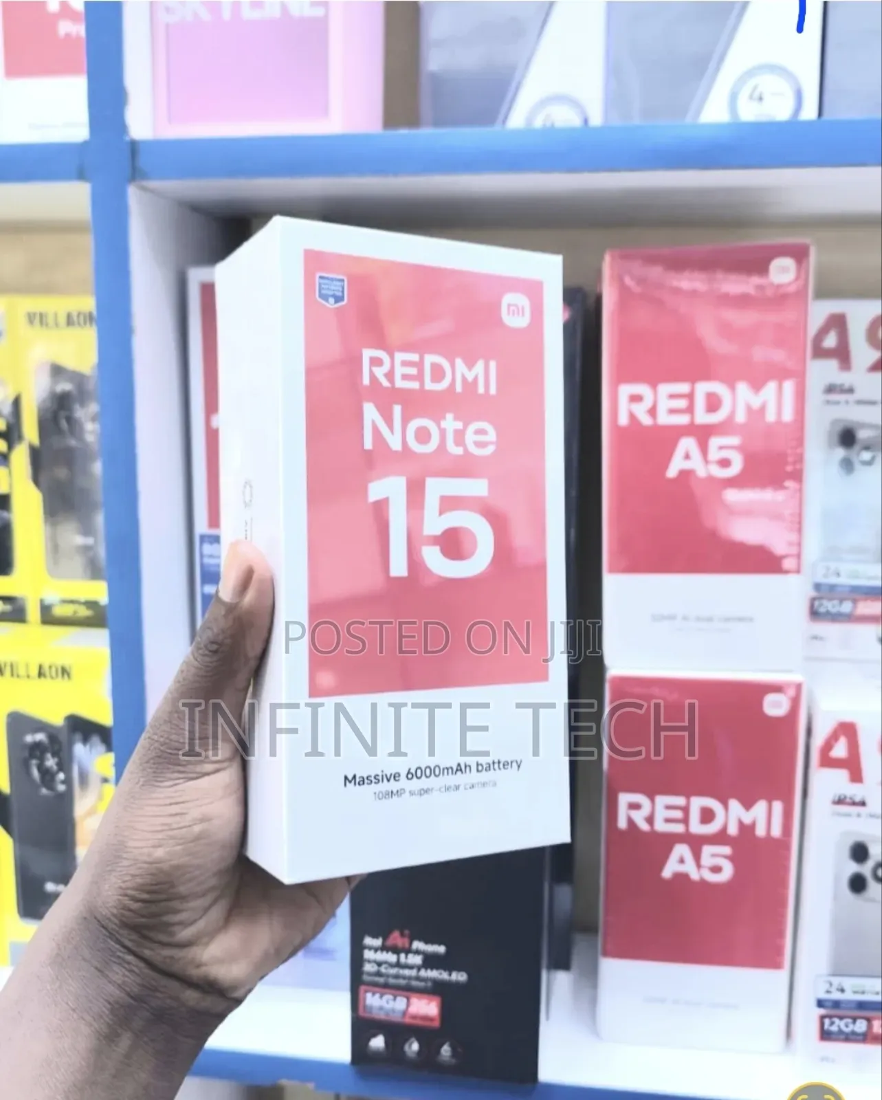 New Xiaomi Redmi Note 15 256 GB Black