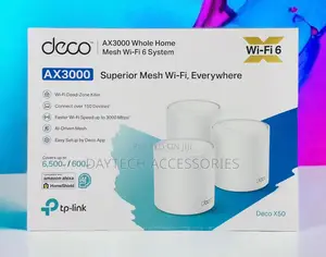 Tp-Link Deco X50 Ax3000 Whole Home Mesh Wifi 6 System (3 Pack)