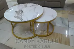 Assembled New Pure Marble Tables
