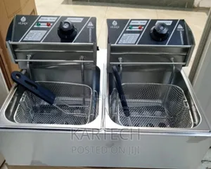 Two Nunix Double Deep Fryer