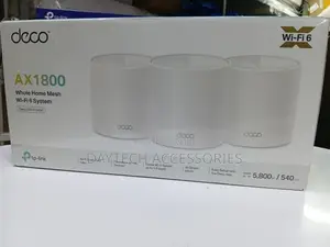 Tp-Link Deco X10 – Ax1500 Wi-Fi 6 Dual-Band Mesh System