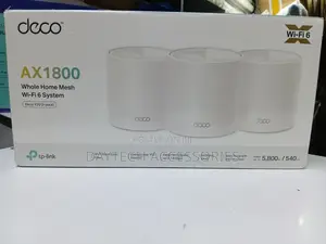 Tp-Link Deco X10 3-Pack Ax1500 Whole Home Mesh Wi-Fi 6 System - White