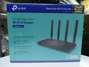 This Is a Tp-Link Archer Ax12 Ax1500 Next-Gen Wi-Fi 6 Router.