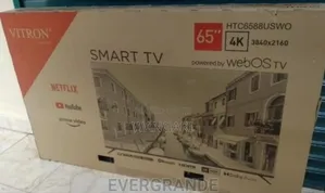 Vitron 65inches Smart Android Tv, Pay After Delivery