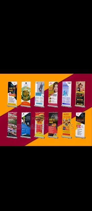 Broad Base and Narrow Base Roll Up Banner Printing Available