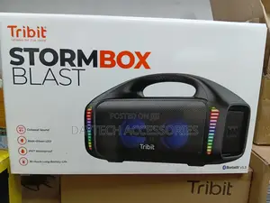 This a Tribit Stormbox Blast Portable Bluetooth Speaker - Black