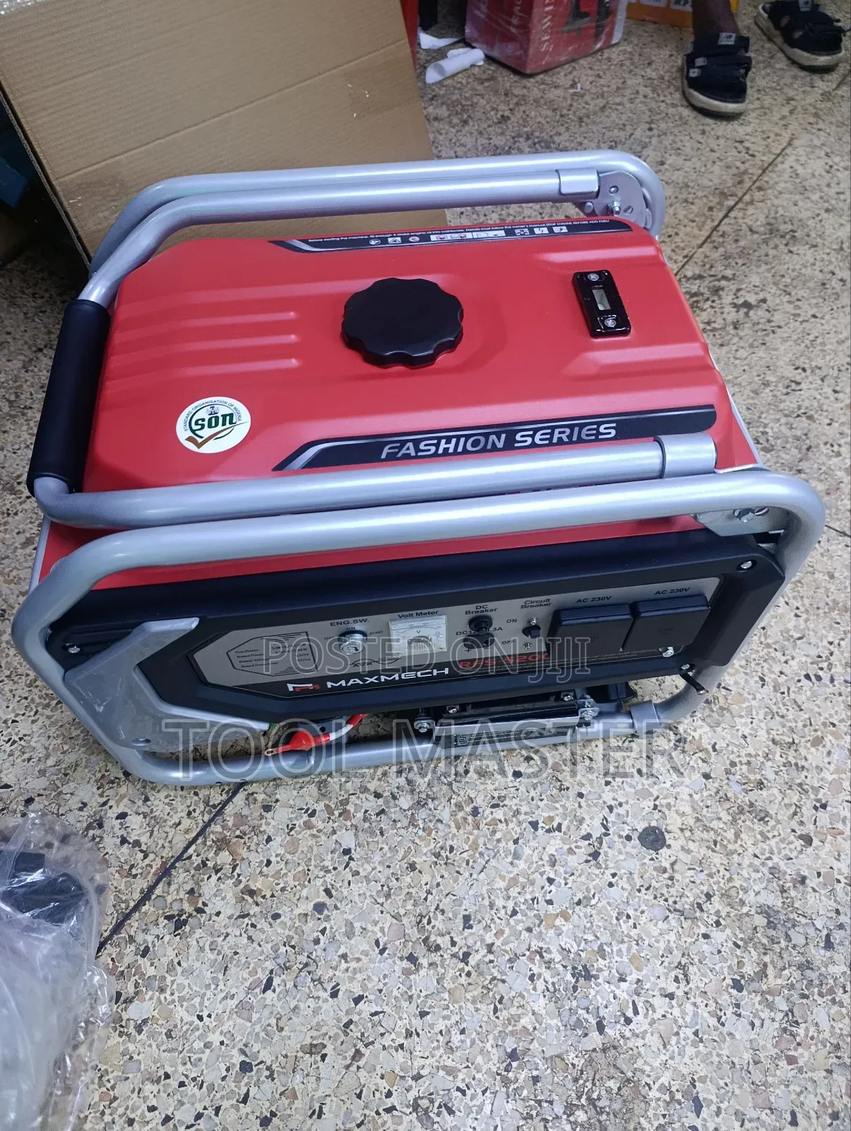 6.9kva Maxmech Generator/ Manual and Key Start Generator