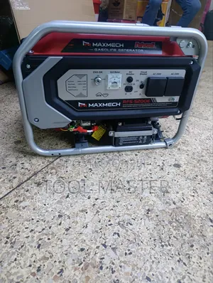 6.9kva Maxmech Generator/ Manual and Key Start Generator