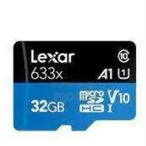 Lexar 633x Memory Card 32 Gb Microsdhc Uhs-i Class 10 Lsdmi32gbb633a
