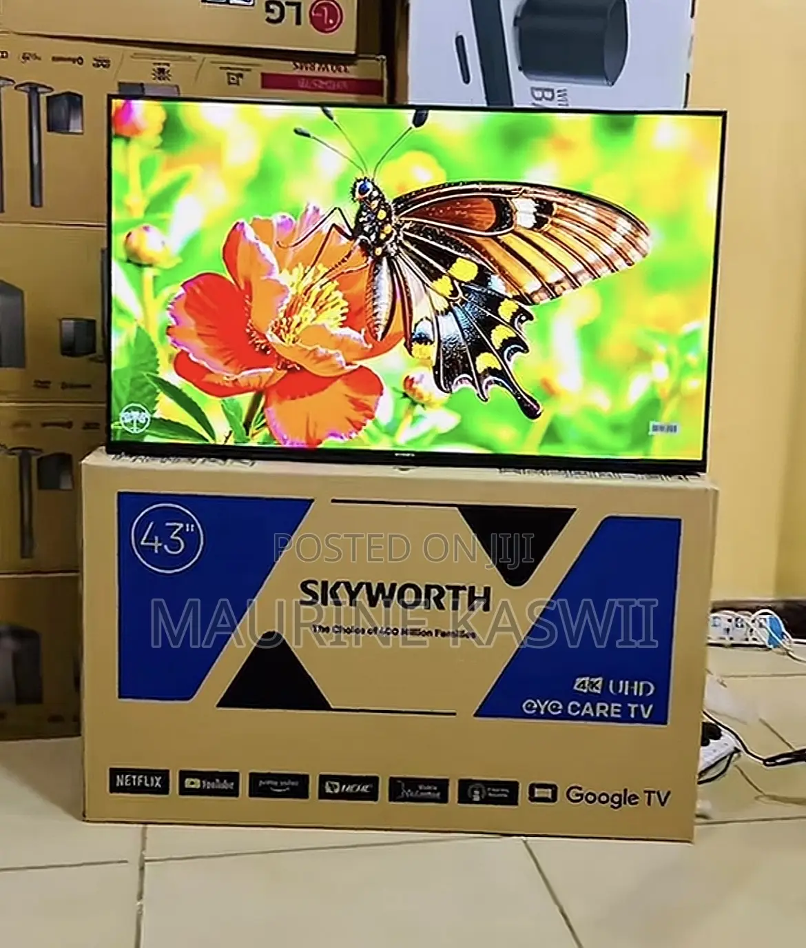 Skyworth 43” Uhd Frameless -2025