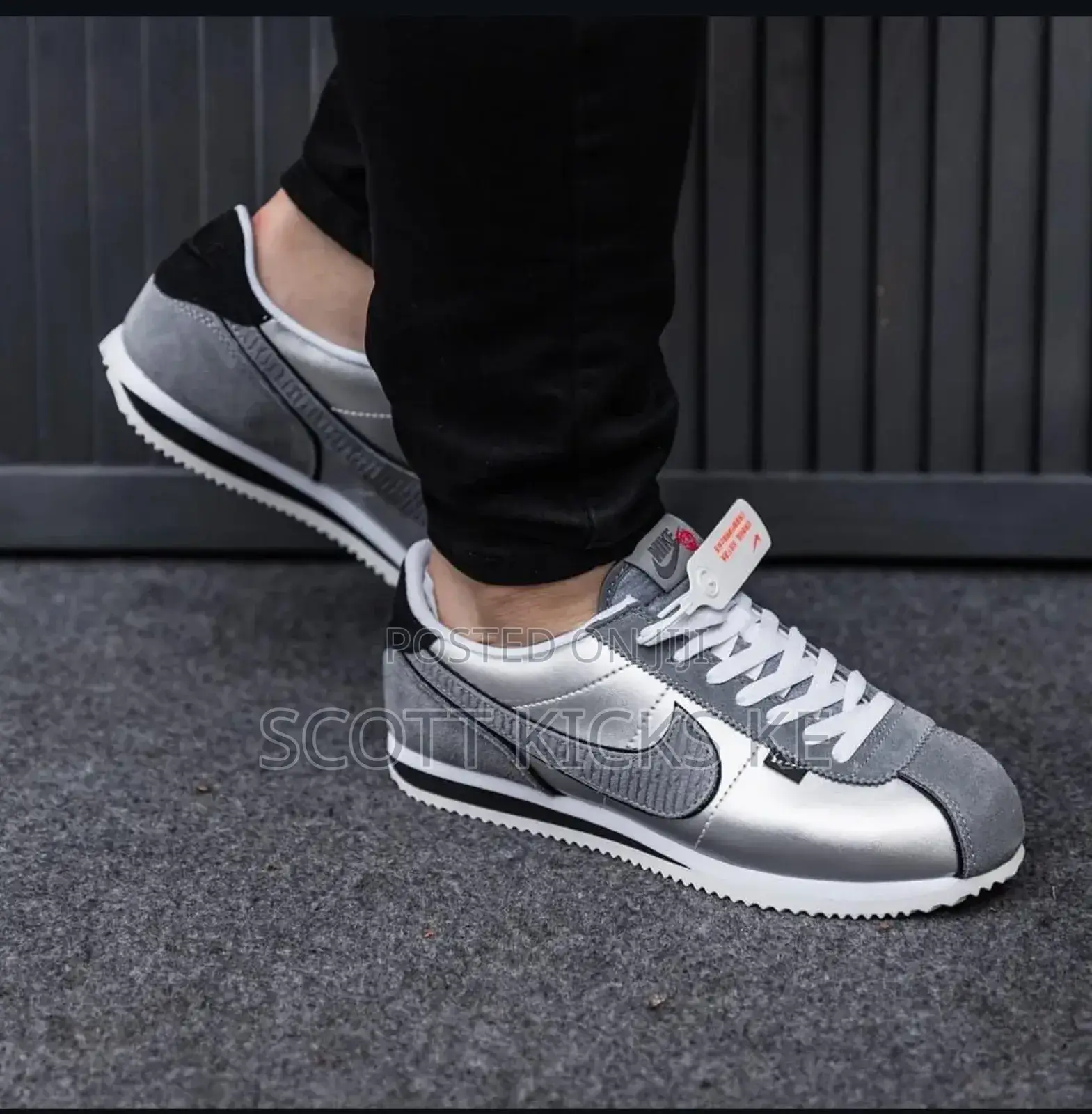 Nike Cortez White Black Unisex