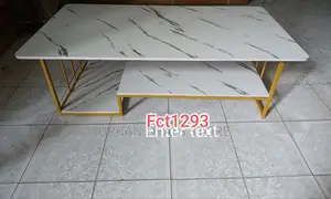 Executive White Marble Table