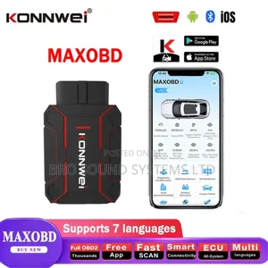 Konnwei Car Obd Deep Scan Diagnostic Tool / Battery Monitoring Scanner