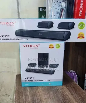 Bluetooth Enabled New Model 5.1 V535sb Vitron Soundbar