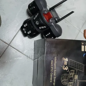 1=3 Lens Intelligent Solar Powered CCTV Camera
