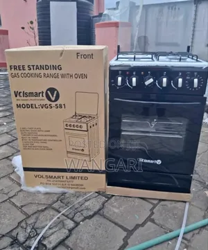 With Warranty Volsmart 50 by 55 Standing Cooker With Electric Oven