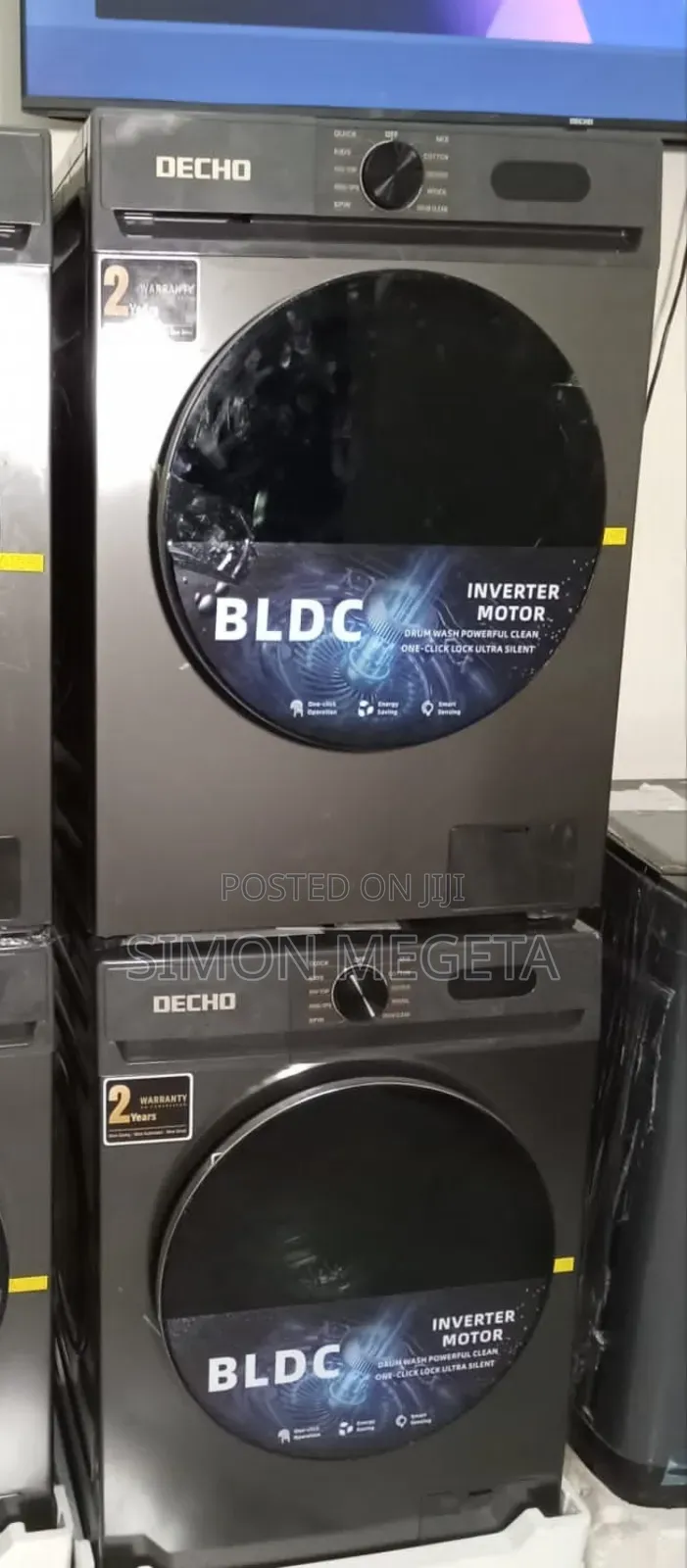 Decho 10kg Front Load Washing Machine