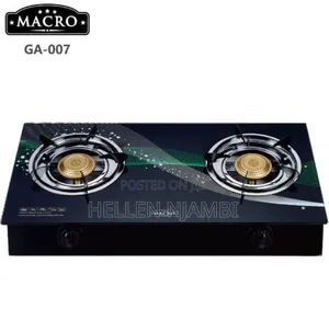 Macro Glass Top Two Burner