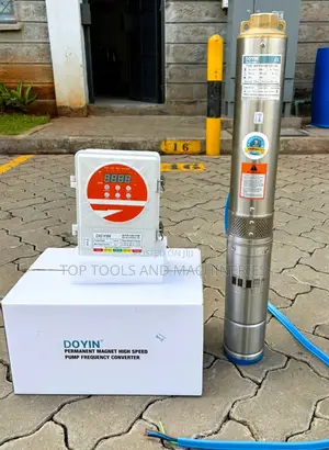400w 0.5hp Doyin Solar Submersible Pump With Controller 55m Head