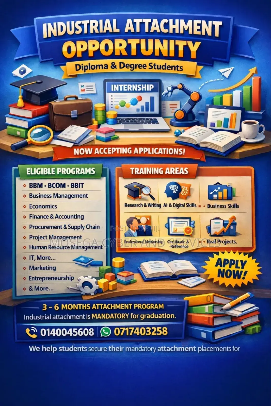 Attachments For Students-ai Learning:Marketing, Networking, Branding