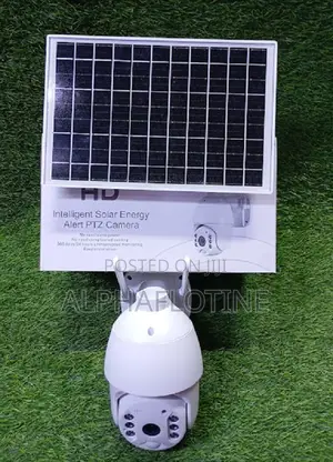 24/7 Surveillance Ubox Single Lens Solar Camera 4g PTZ Camera