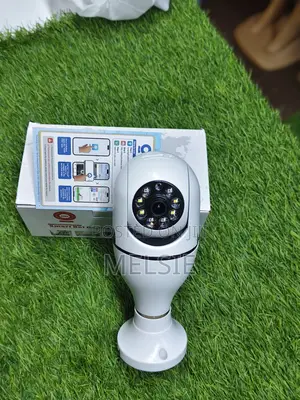 Ndoor 2mp Bulb PTZ Wifi CCTV Security Camera Nanny Cam