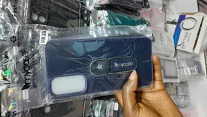 Akkme Samsung Galaxy A34 Silicon Tpu Leather Case -Blue
