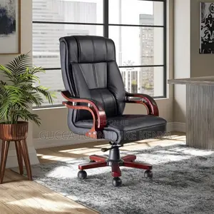 Executive Leather High-back Bliss Office Seat
