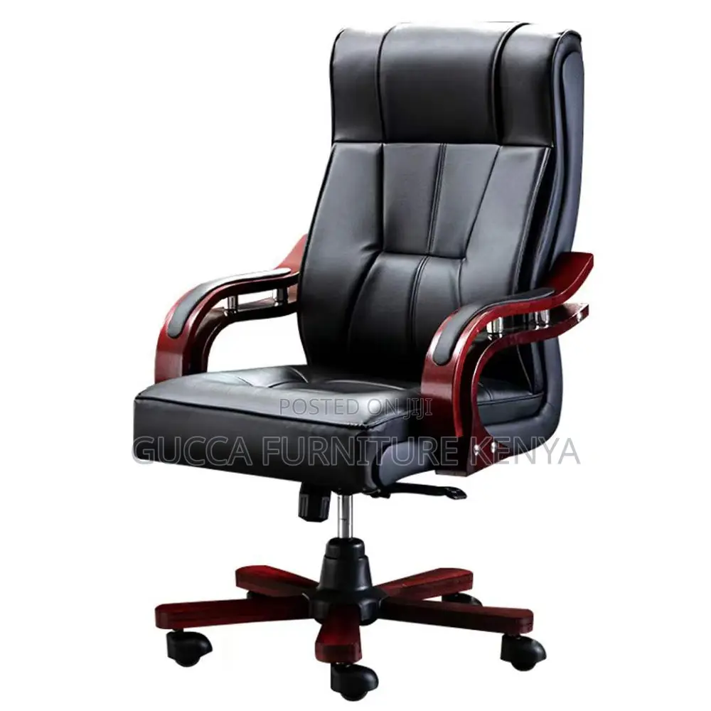 Executive Leather High-back Bliss Office Seat