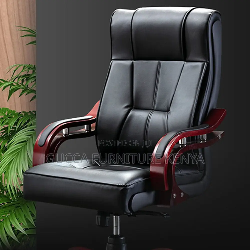 Executive Leather High-back Bliss Office Seat