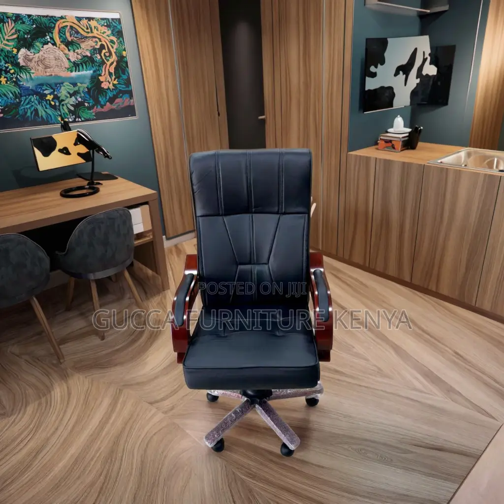 Executive Leather High-back Bliss Office Seat