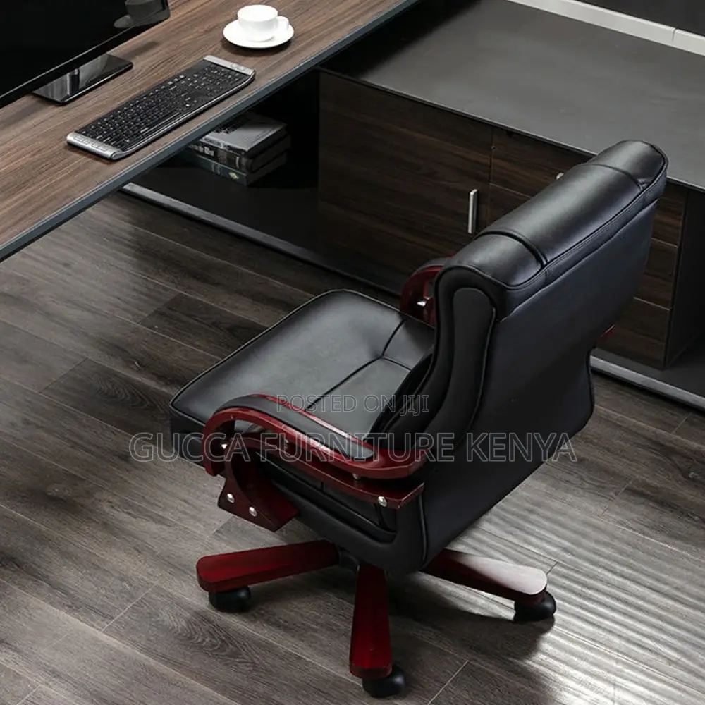 Executive Leather High-back Bliss Office Seat