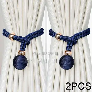 *A Pair of Simple Minimalist Curtain Tie Backs/Straps*