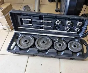 Gym Equipment Chrome 50 KGS Dumbbells Set