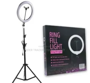 10 Inch Ringlight + Stand 2m Color: Black 
Size: 10 Inches