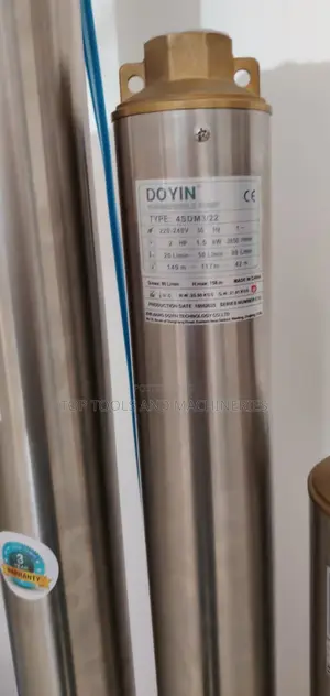 Doyin 2hp Hybrid Ac/Dc 1500w 168mtrs Head 5000l/Hr Submersible Pump